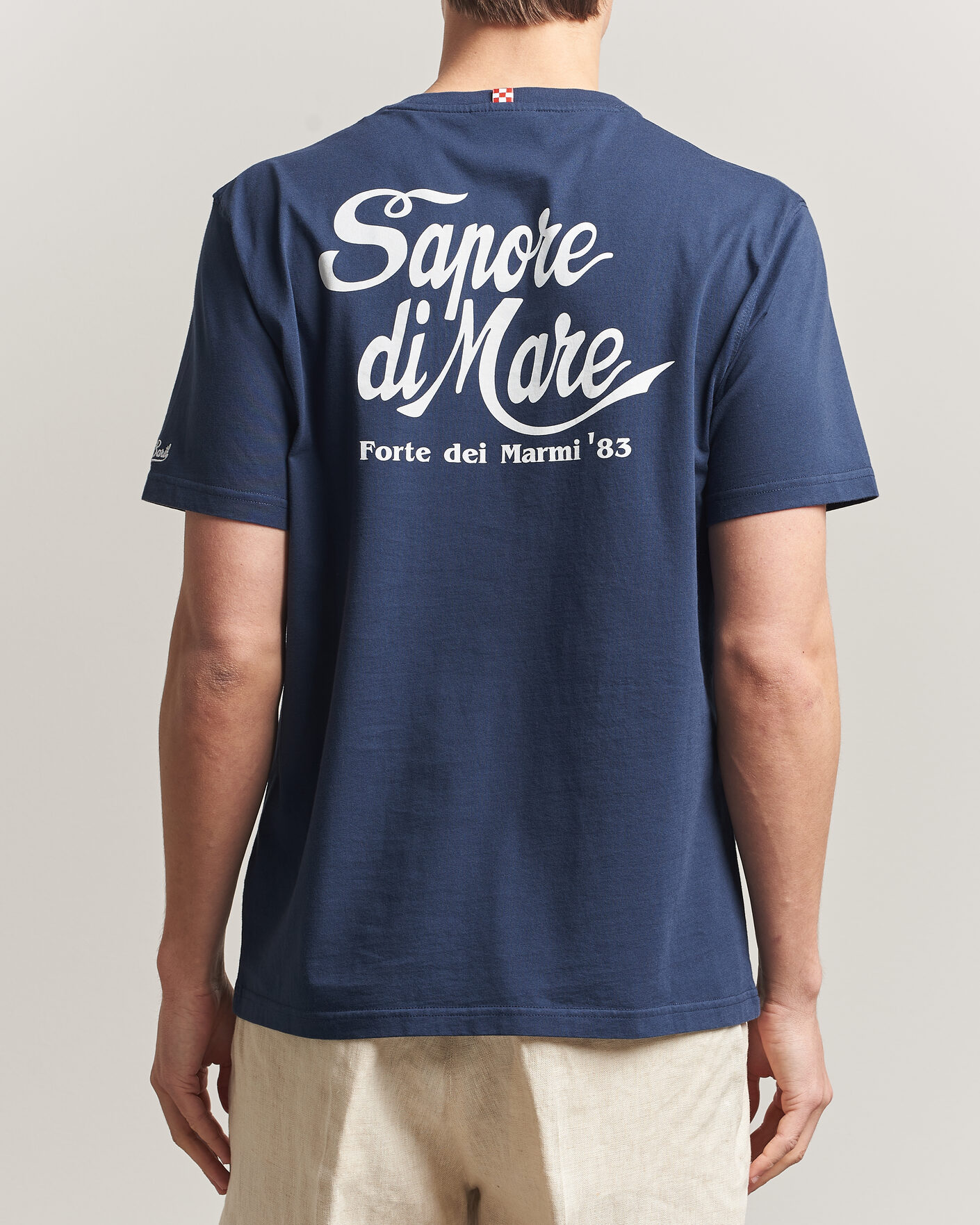 Homme | T-shirts | MC2 Saint Barth | Printed Cotton T-Shirt Sapore Di Mare