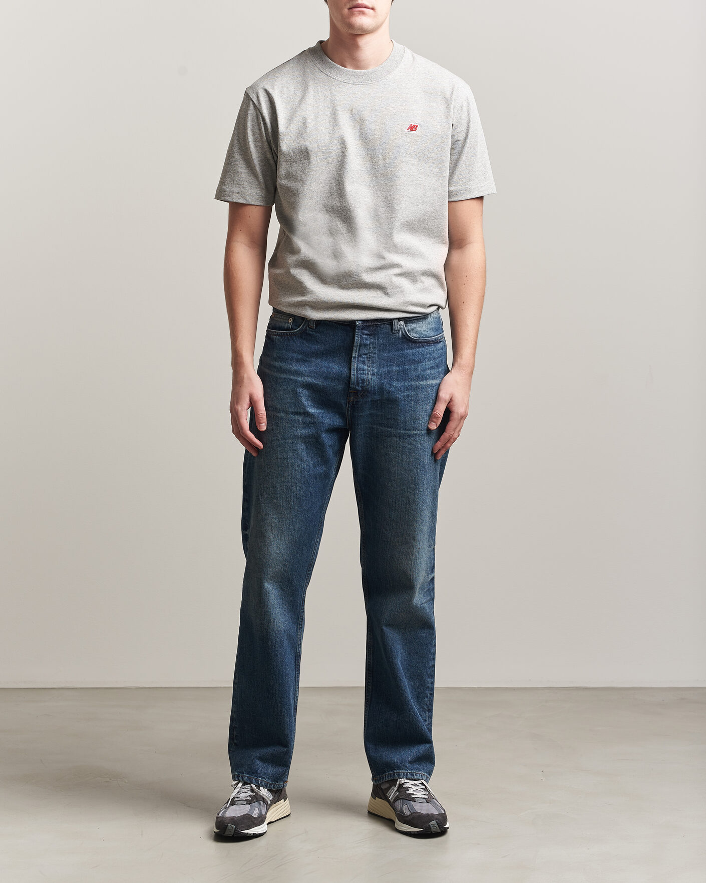 Homme | T-shirts | New Balance | Made In USA Core T-Shirt Athletic Grey