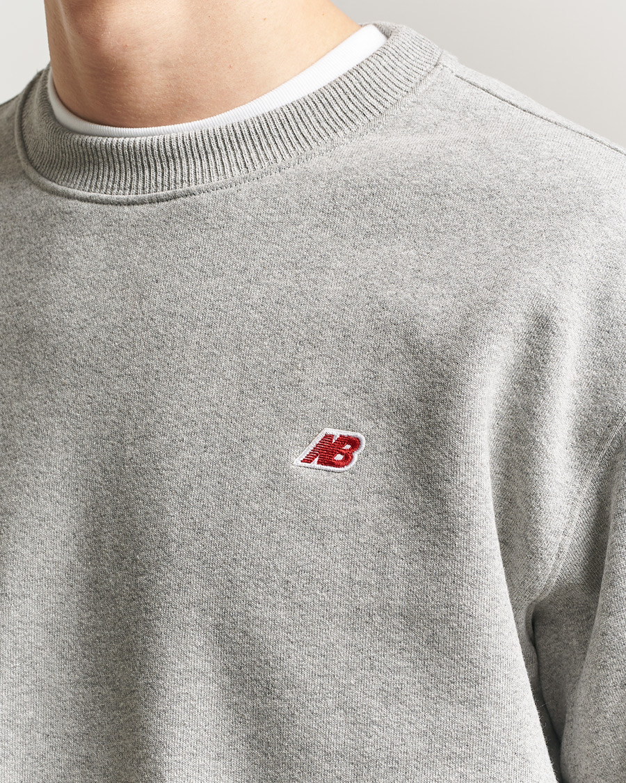 Homme | Pulls Et Tricots | New Balance | Made In USA Core Sweatshirt Athletic Grey