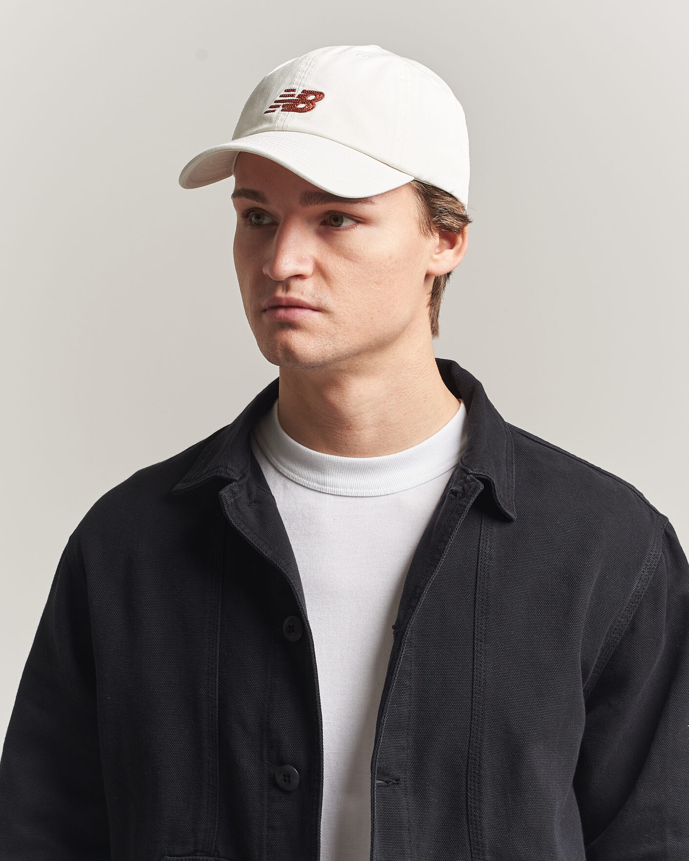 Homme | Bobs Et Casquettes | New Balance | 6 Panel Logo Cap Sea Salt