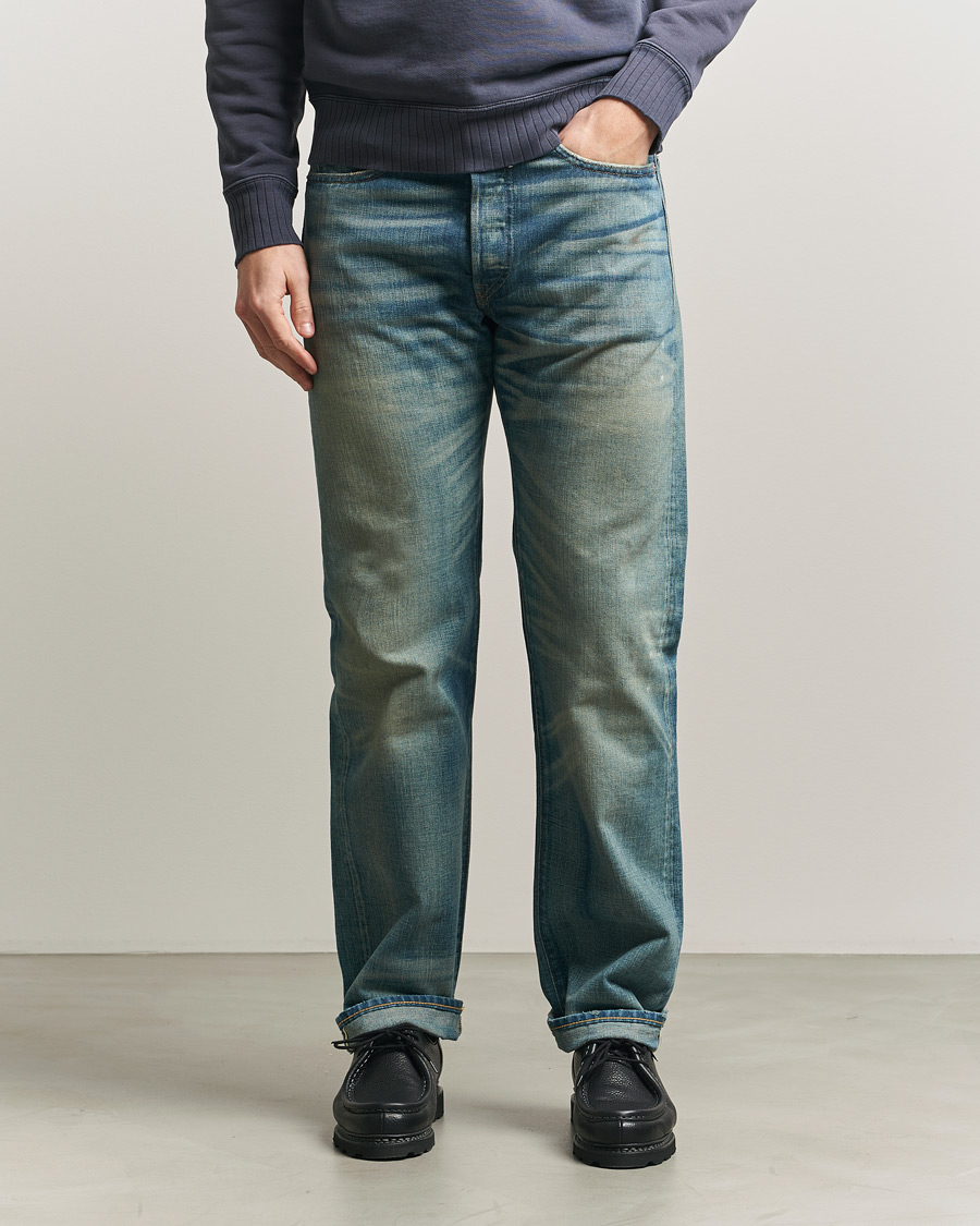 Heren | Jeans | RRL | Straight Fit 5-Pocket Denim Milner Wash