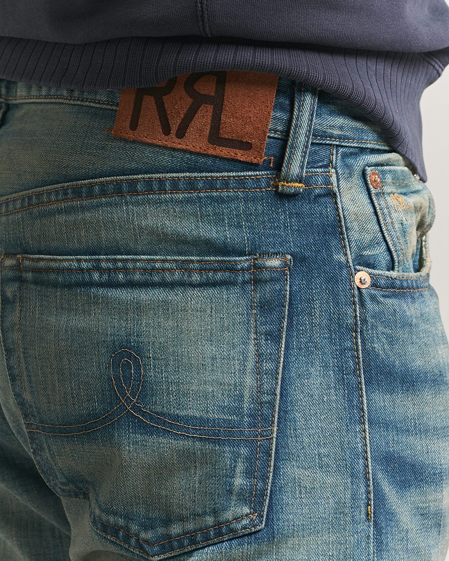 Heren | Jeans | RRL | Straight Fit 5-Pocket Denim Milner Wash
