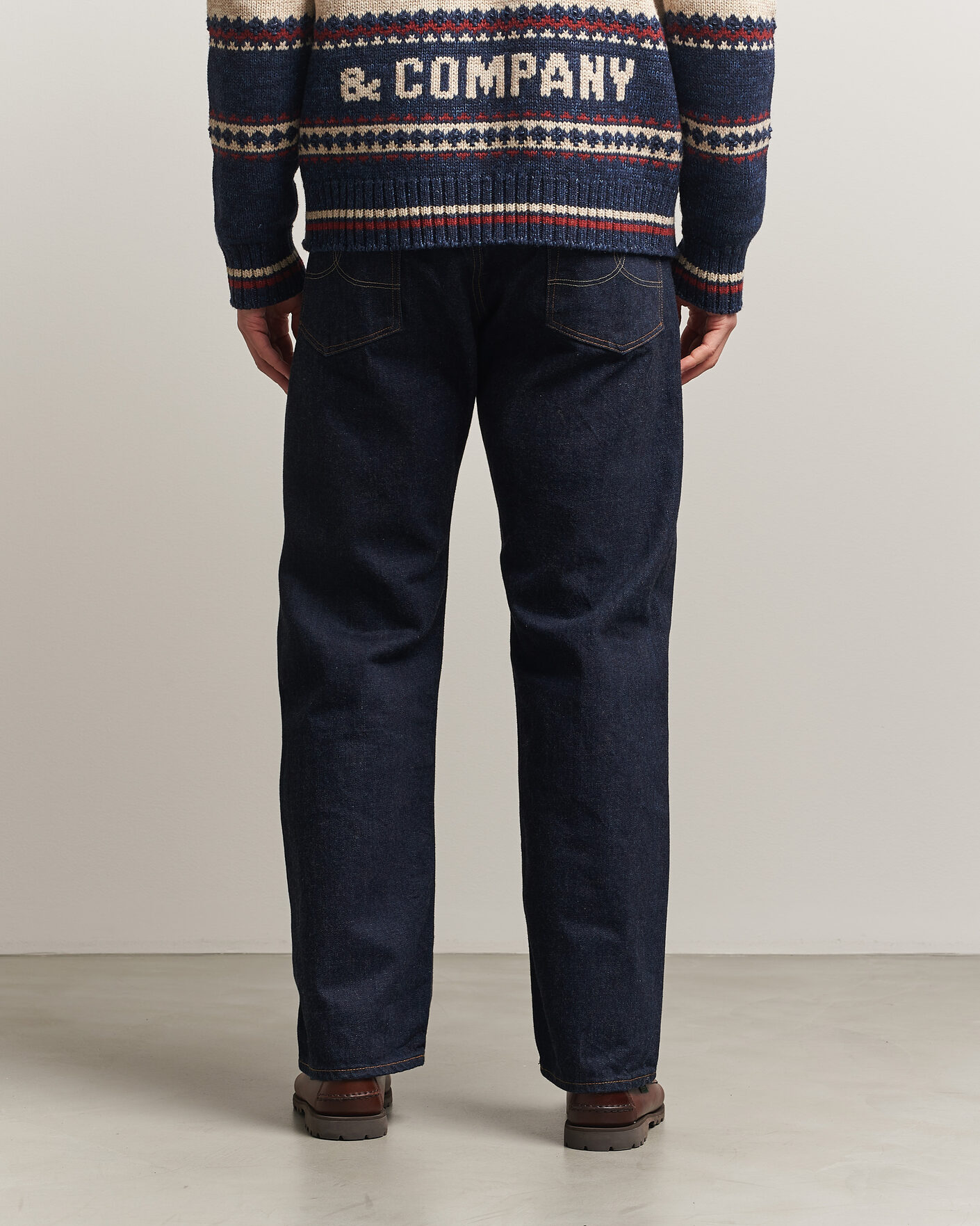 Heren | Jeans | RRL | Vintage Fit 5-Pocket Denim East/West Rinse