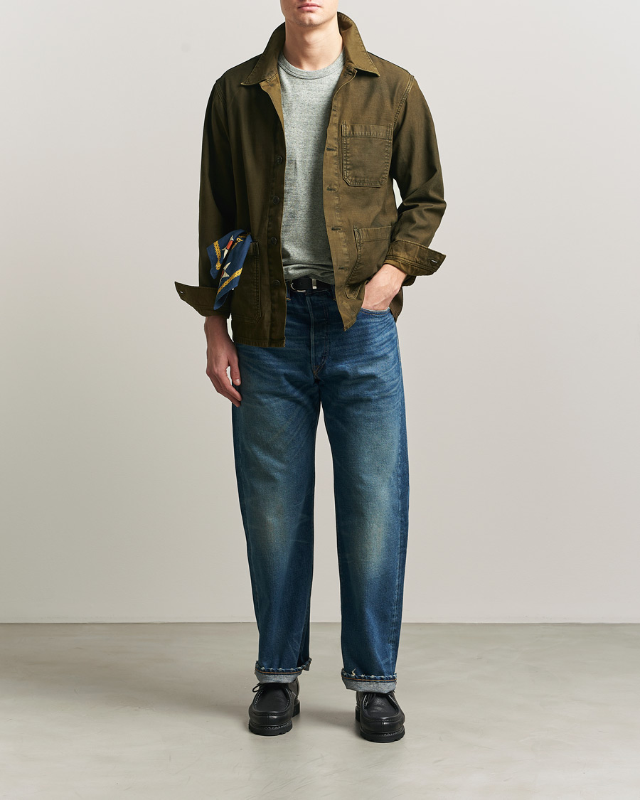 Heren | Jeans | RRL | Vintage Fit 5-Pocket Denim Grandfalls Wash