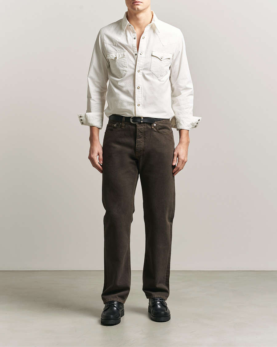 Heren | Overhemden | RRL | Buffalo Western Shirt White