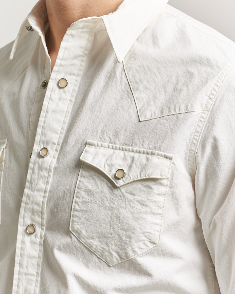 Homme | Chemises | RRL | Buffalo Western Shirt White