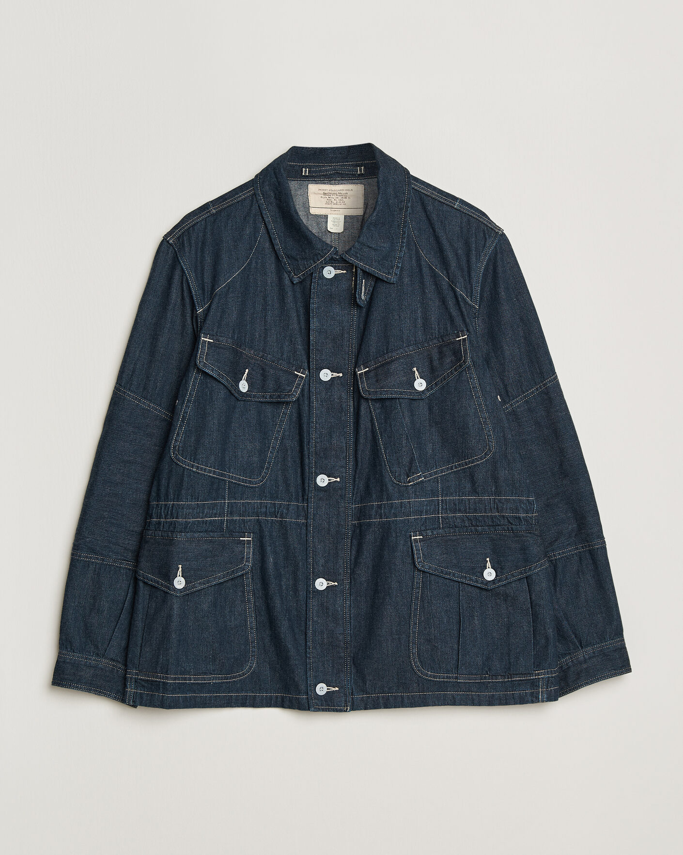 Heren | Jassen | RRL | Bannerman Denim Field Jacket Medium Wash