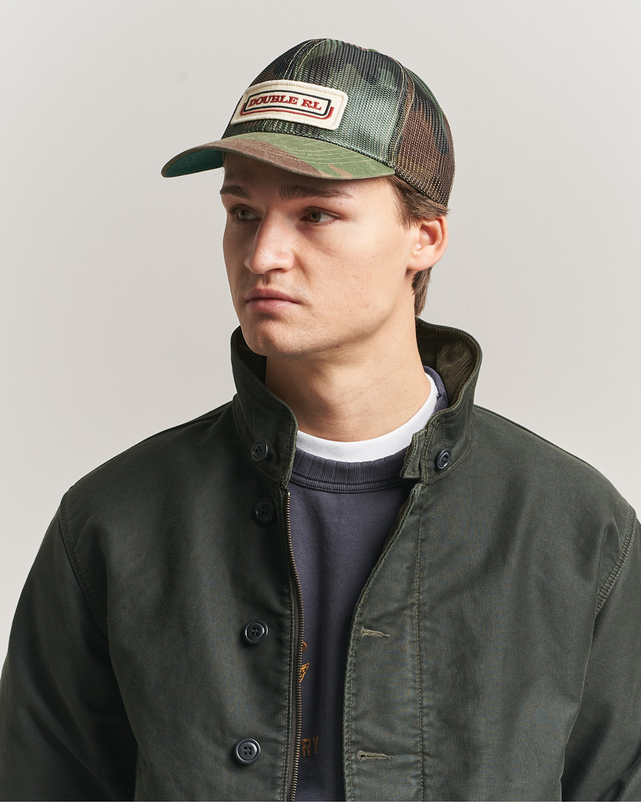 Heren | Hoeden en petten | RRL | Ball Cap Woodland Camo