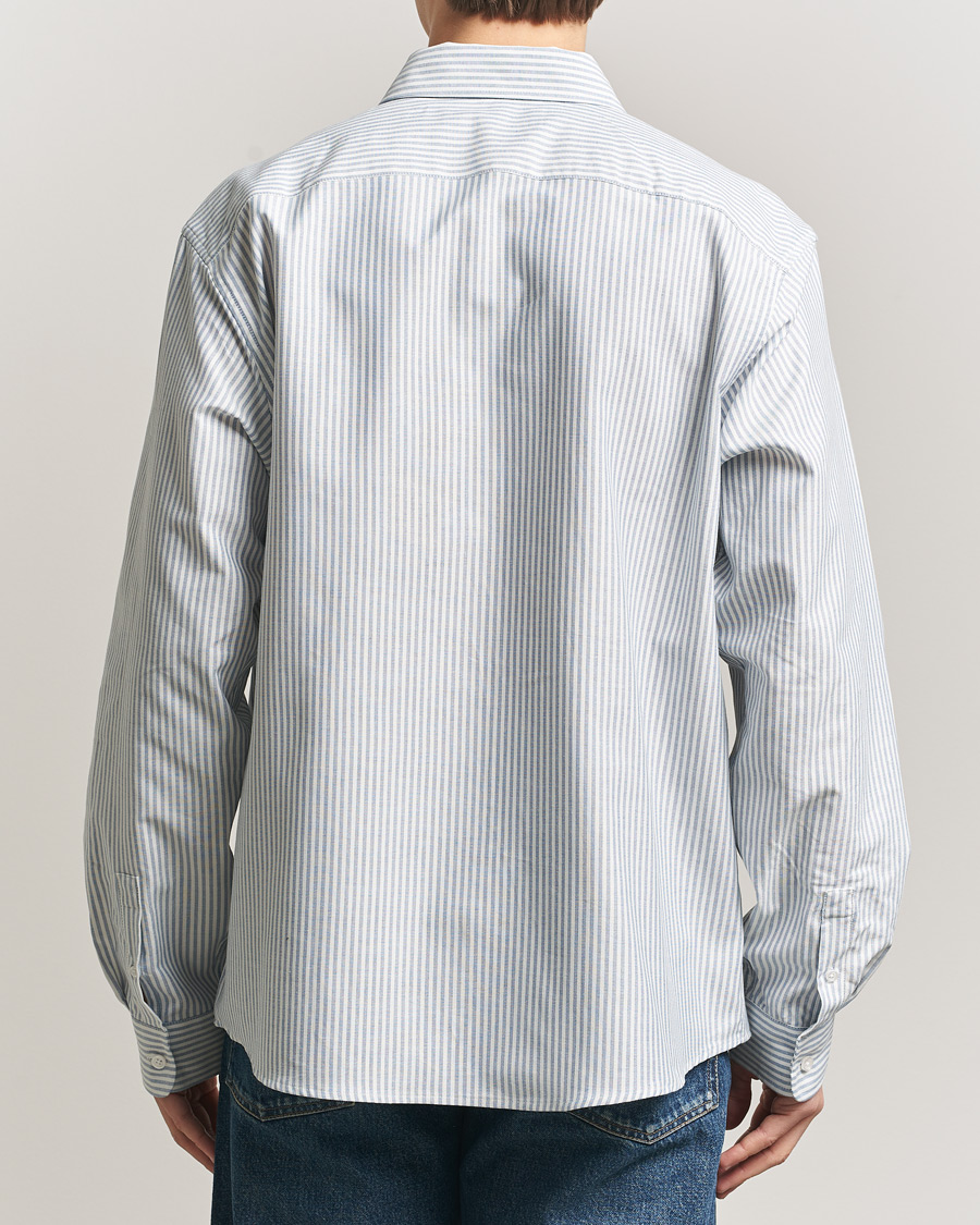 Homme | Chemises | Palmes | Deuce Oxford Shirt Light Blue Stripe