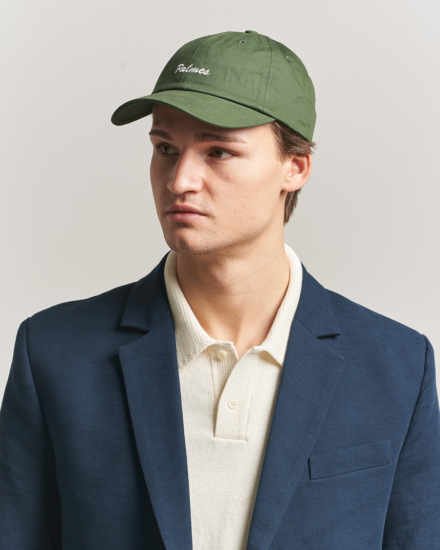 Heren | Hoeden en petten | Palmes | Stitch 6-Panel Cap Dark Green