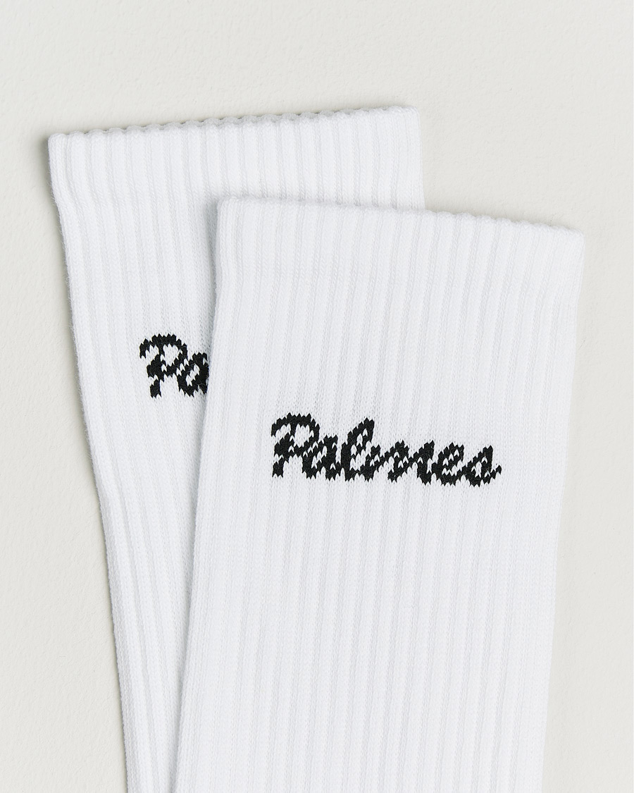 Heren | Ondergoed | Palmes | 2-Pack Stitch Socks White