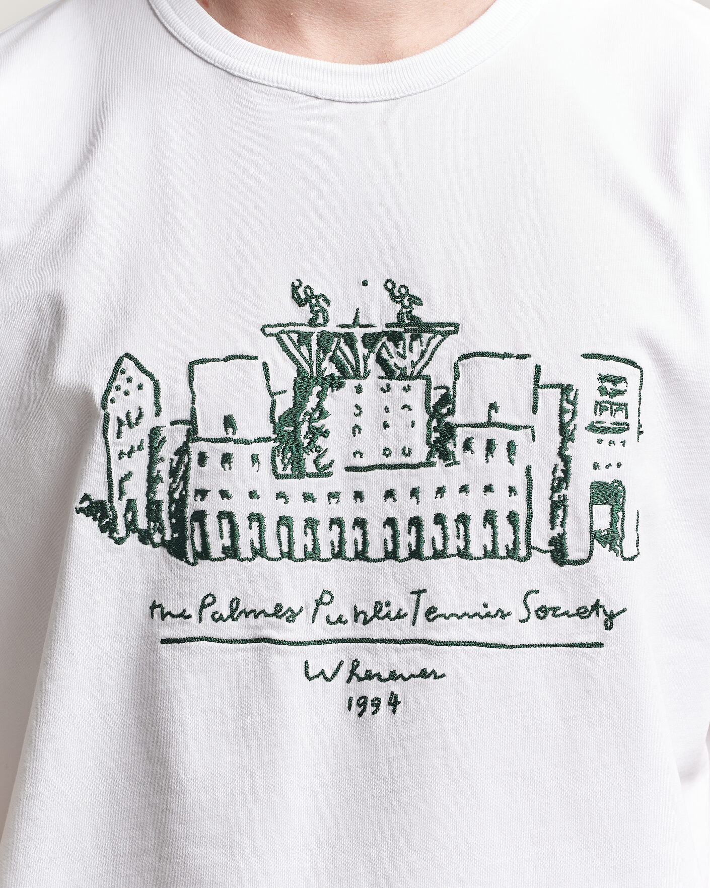 Homme | T-shirts | Palmes | Public T-Shirt White