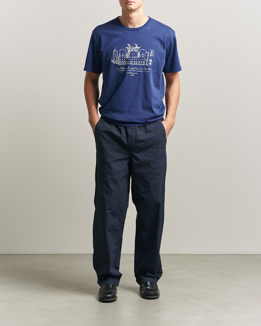 Homme | T-shirts | Palmes | Public T-Shirt Blue