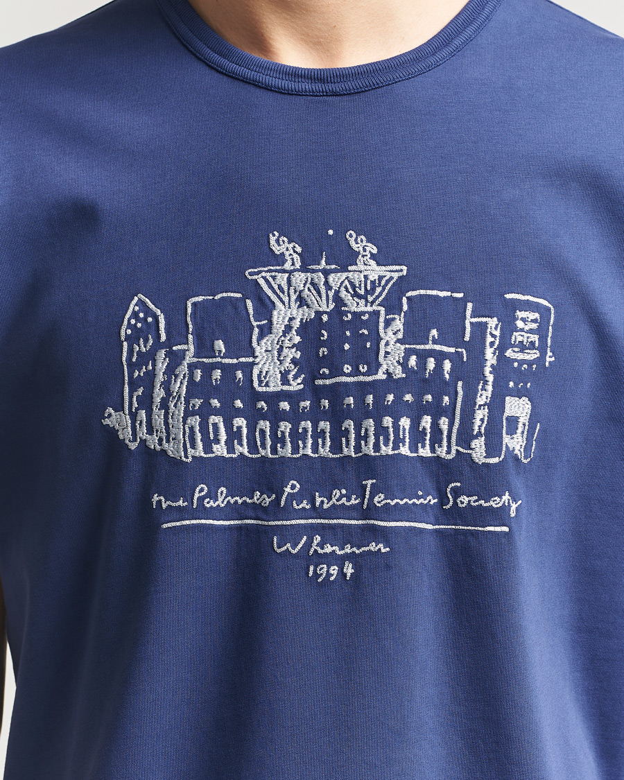 Homme | T-shirts | Palmes | Public T-Shirt Blue