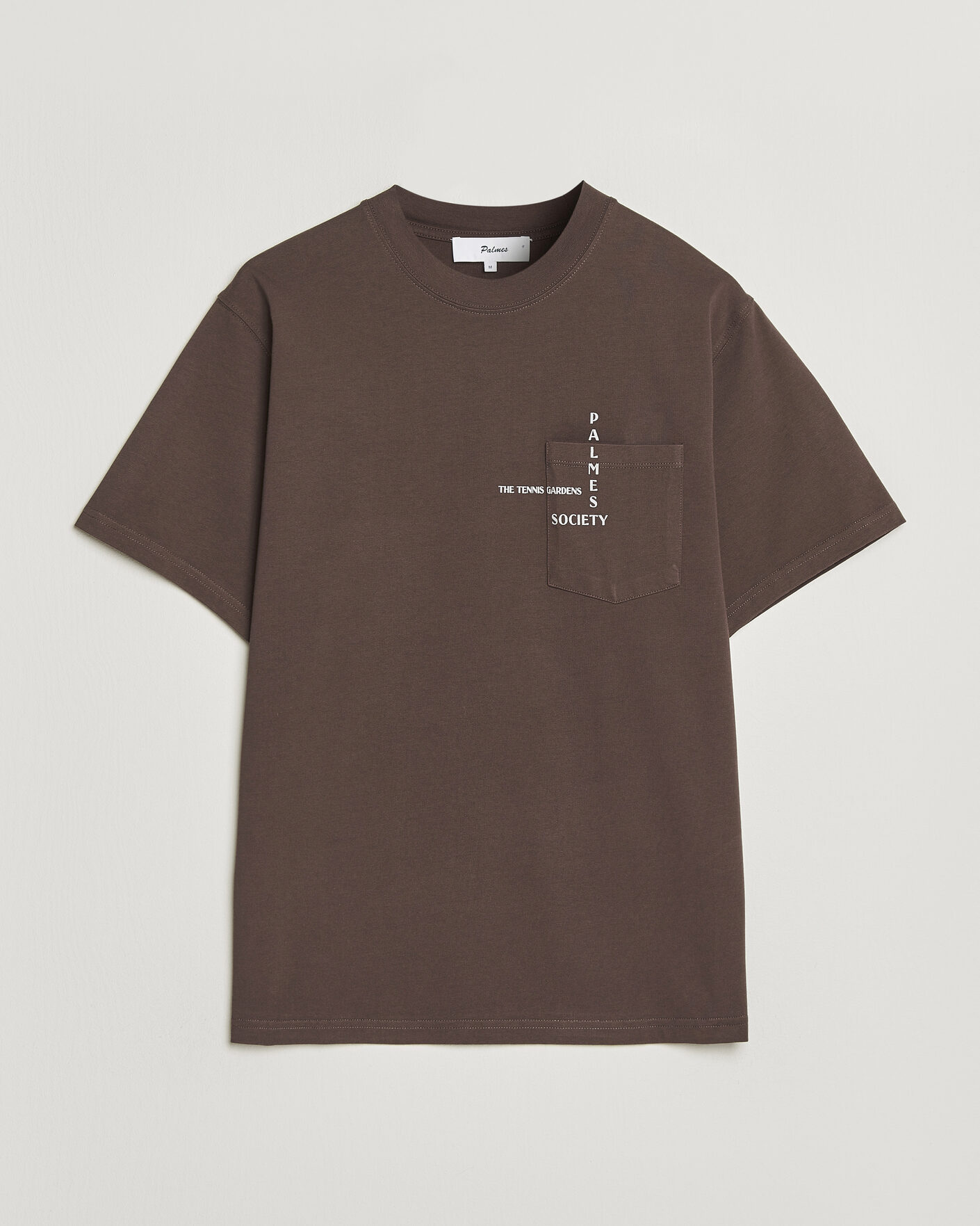 Heren | T-shirts | Palmes | Ramus Pocket T-Shirt Brown