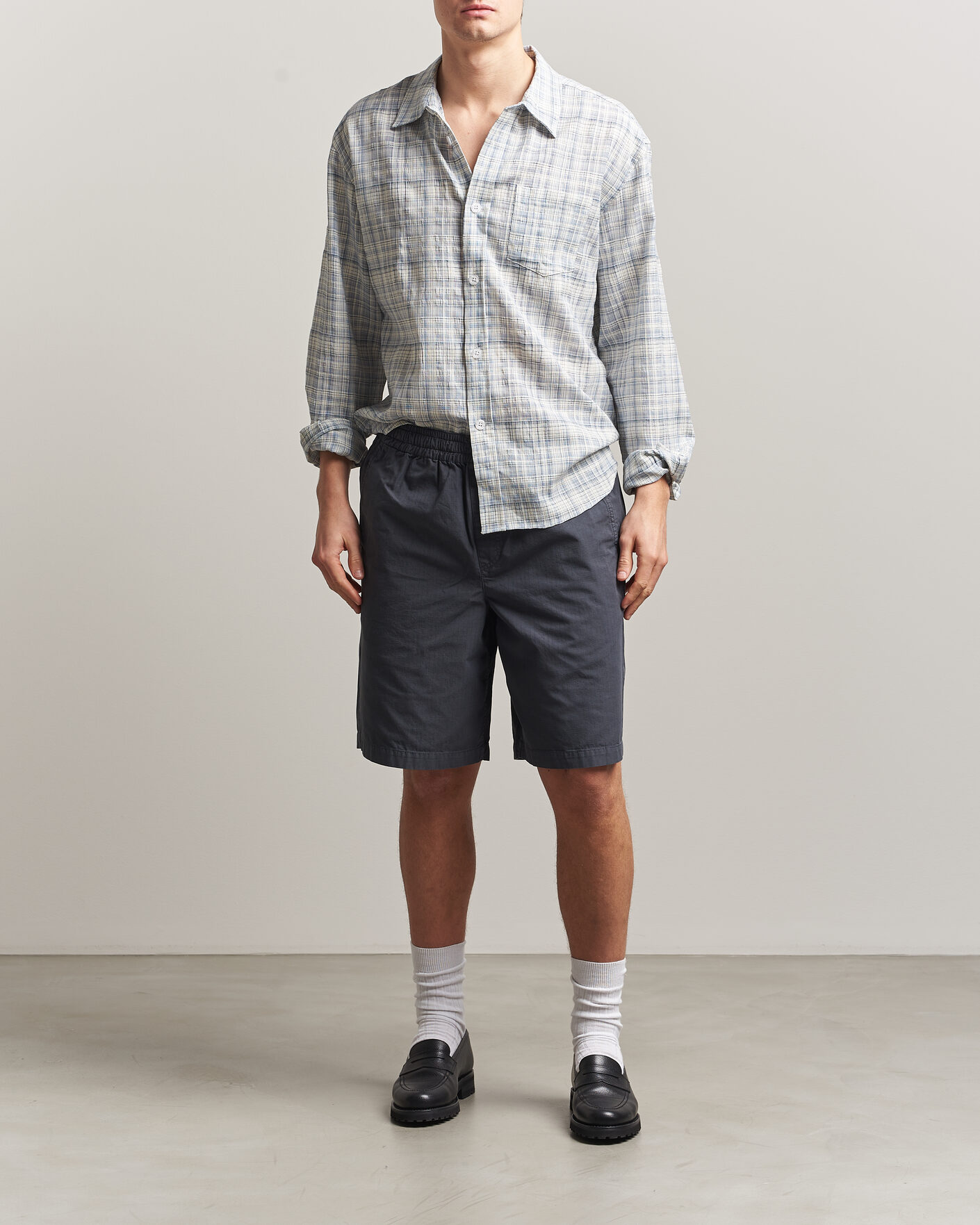 Homme | Shorts | Palmes | Lucien Shorts Charcoal