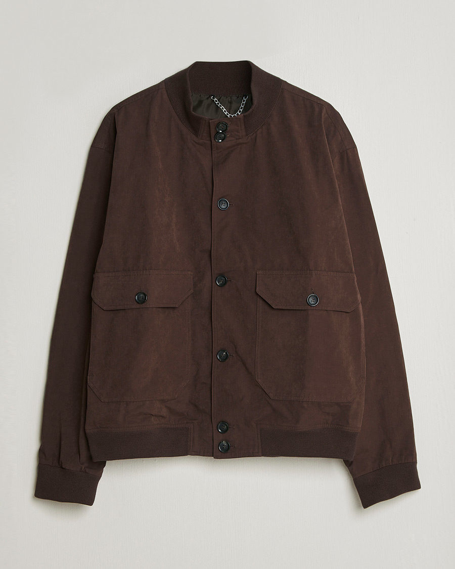 Heren | Jassen | Palmes | Waxed Cotton Jacket Brown