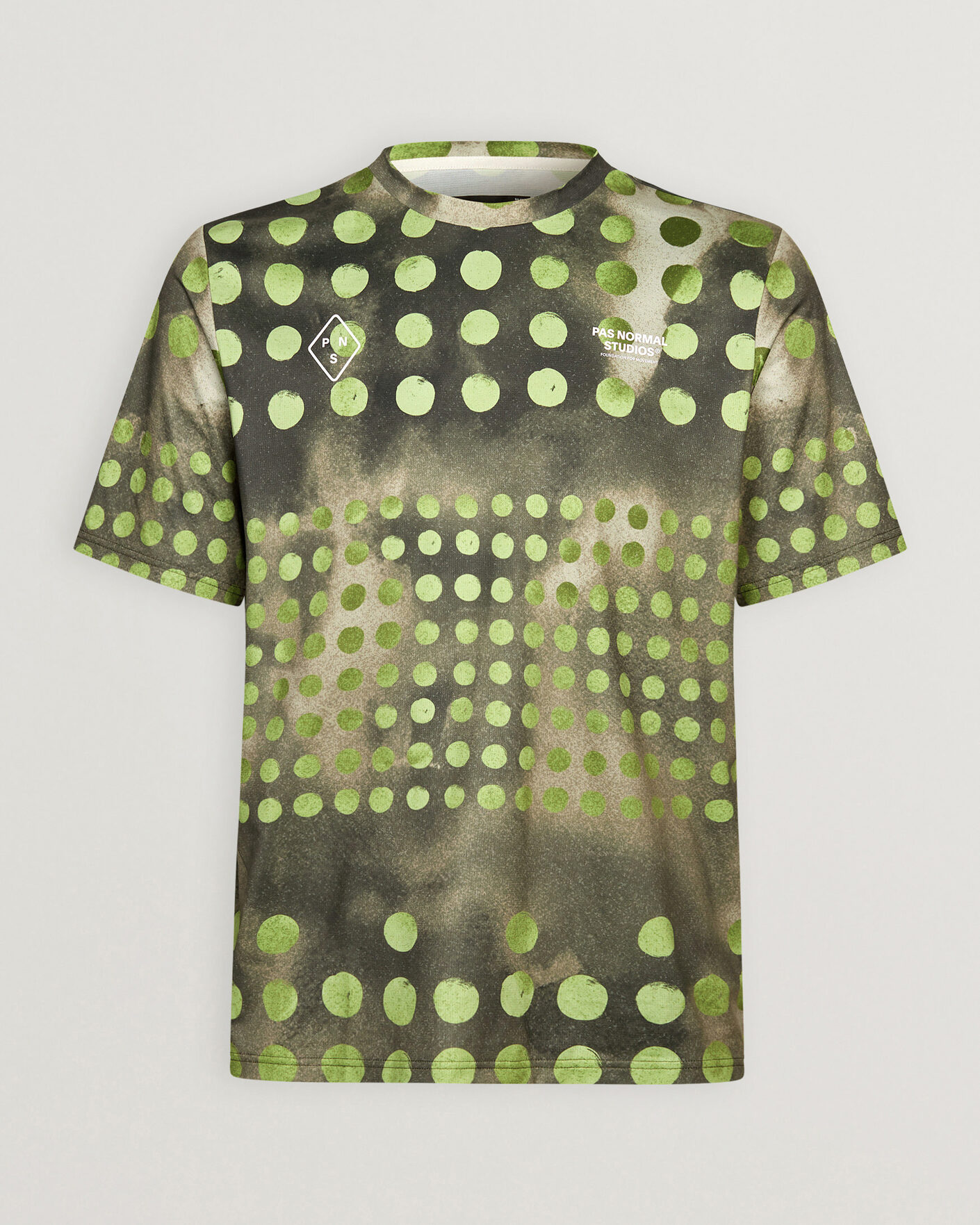 Heren | T-shirts | Pas Normal Studios | TKO Balance T-Shirt Moss Green
