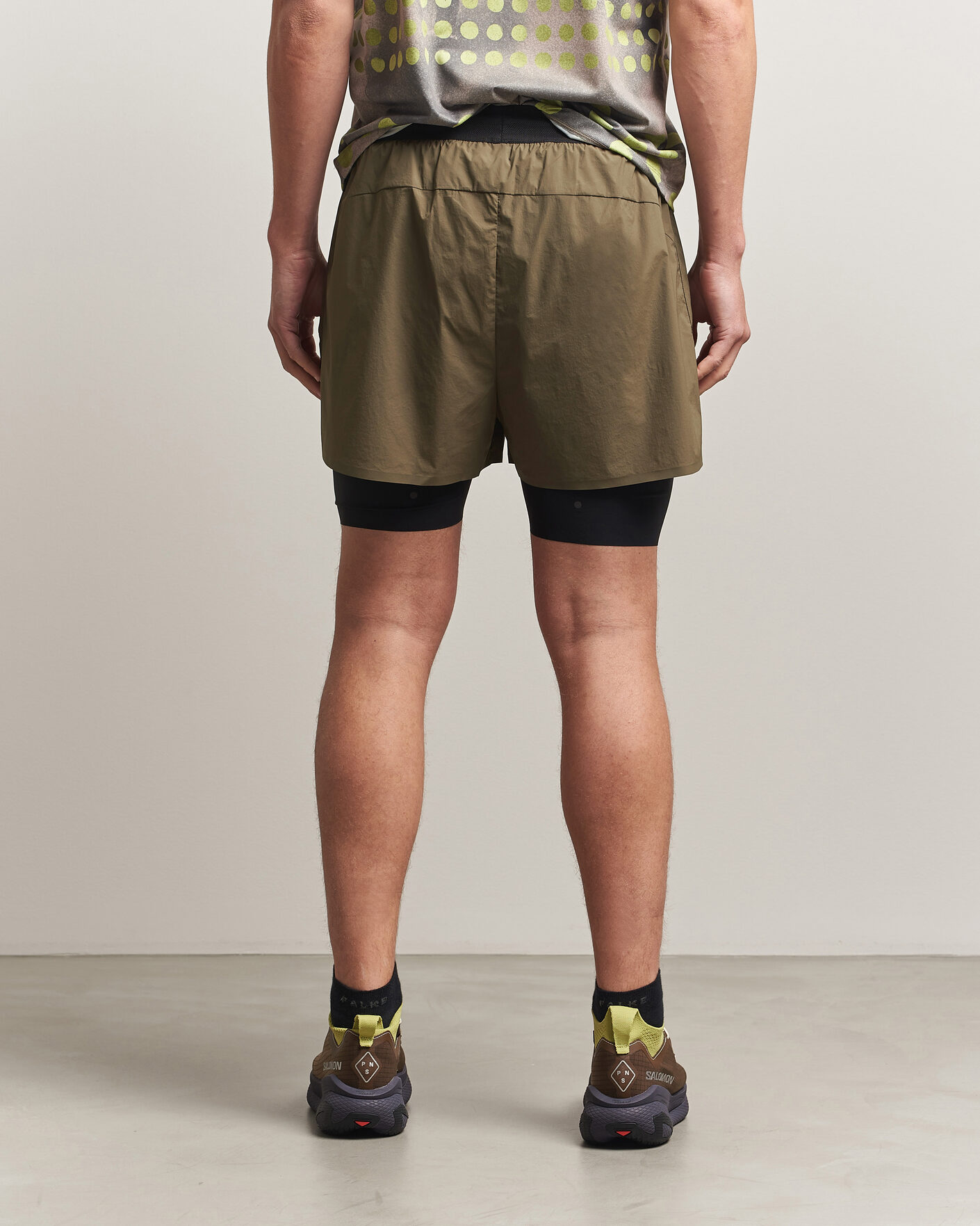 Heren | Korte broek | Pas Normal Studios | TKO Balance 2-in-1 Shorts Dark Stone