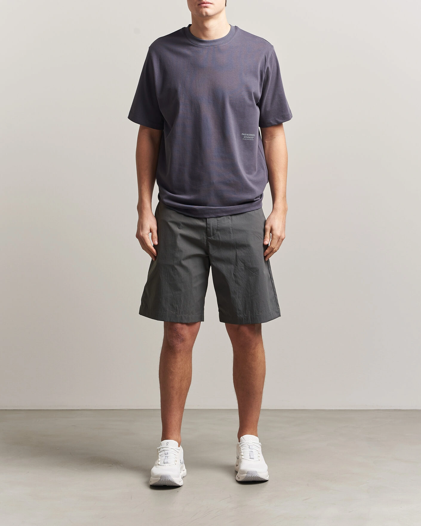 Heren | T-shirts | Pas Normal Studios | Off Race T-Shirt Steel