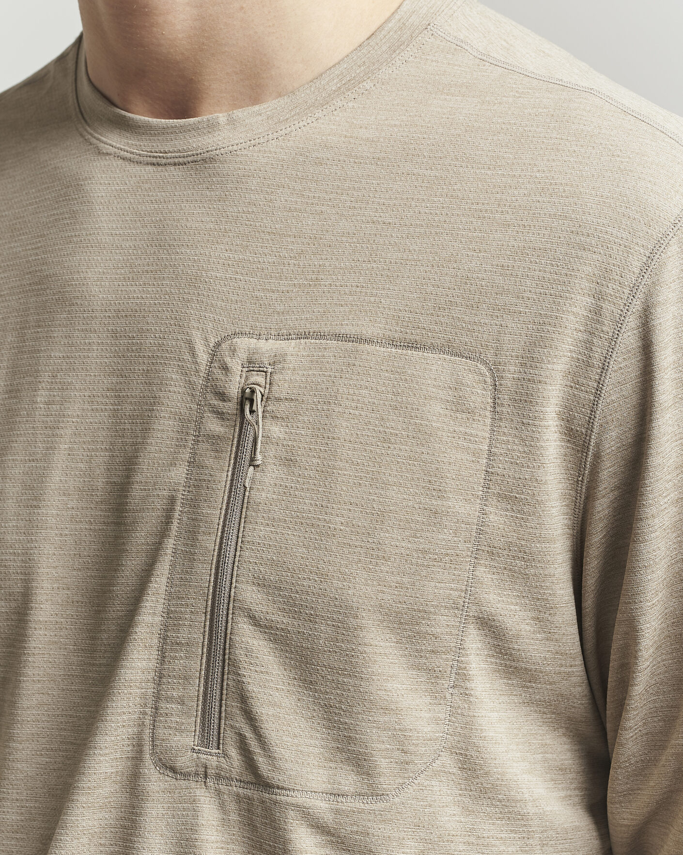 Heren | T-shirts | Patagonia | Cap Cool Long Sleeve Sun Shirt Seabird Grey