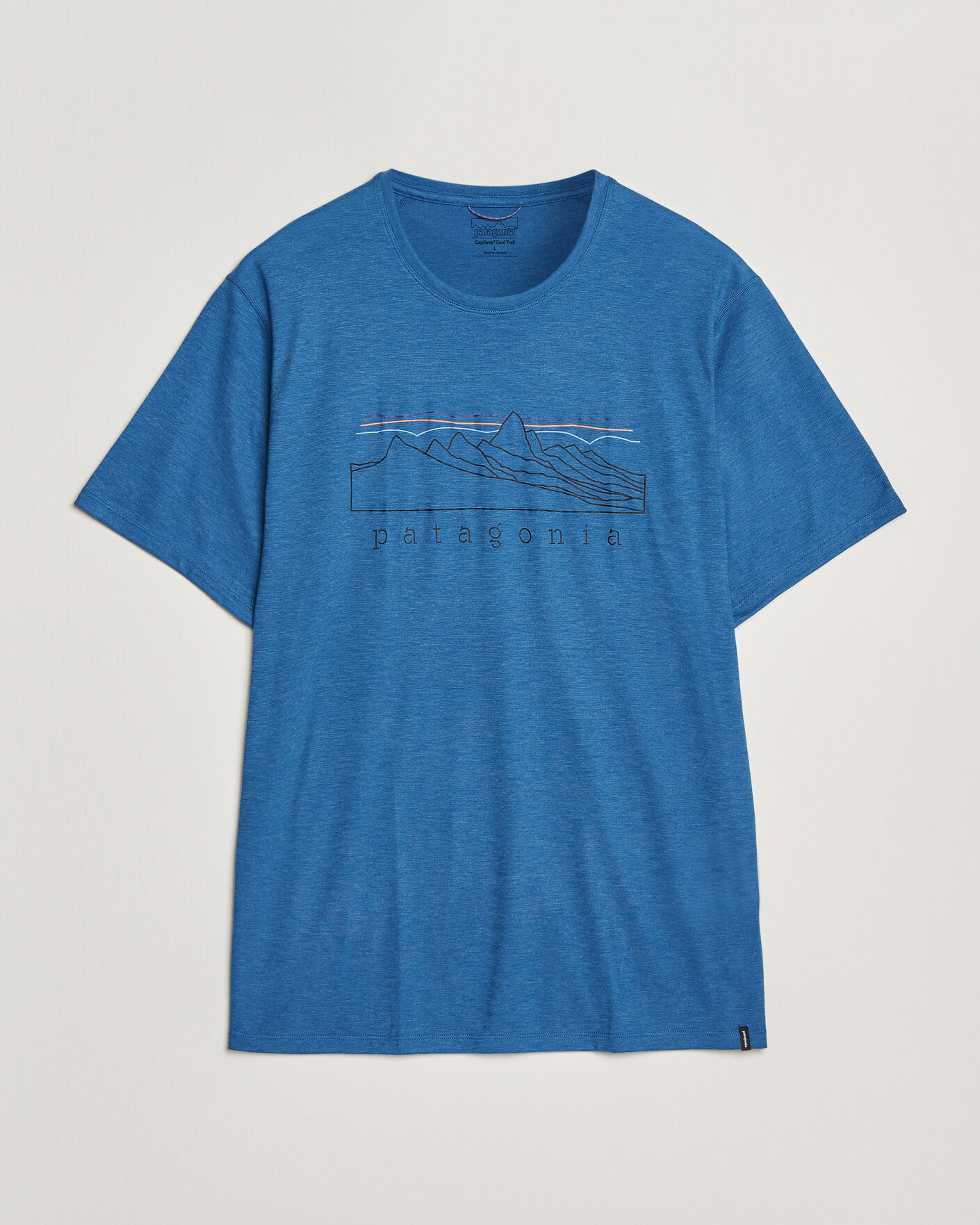 Homme | T-shirts | Patagonia | Cap Cool Trail T-Shirt Aquatic Blue