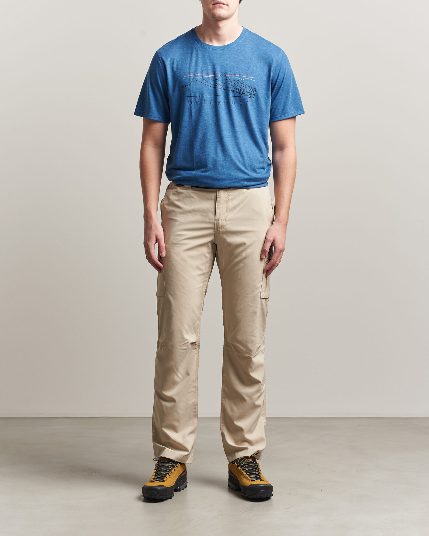 Homme | T-shirts | Patagonia | Cap Cool Trail T-Shirt Aquatic Blue