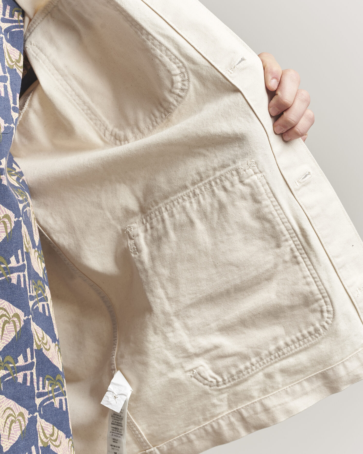 Homme | Manteaux Et Vestes | Patagonia | Point Reyes Cotton Canvas Jacket Undyed Natural