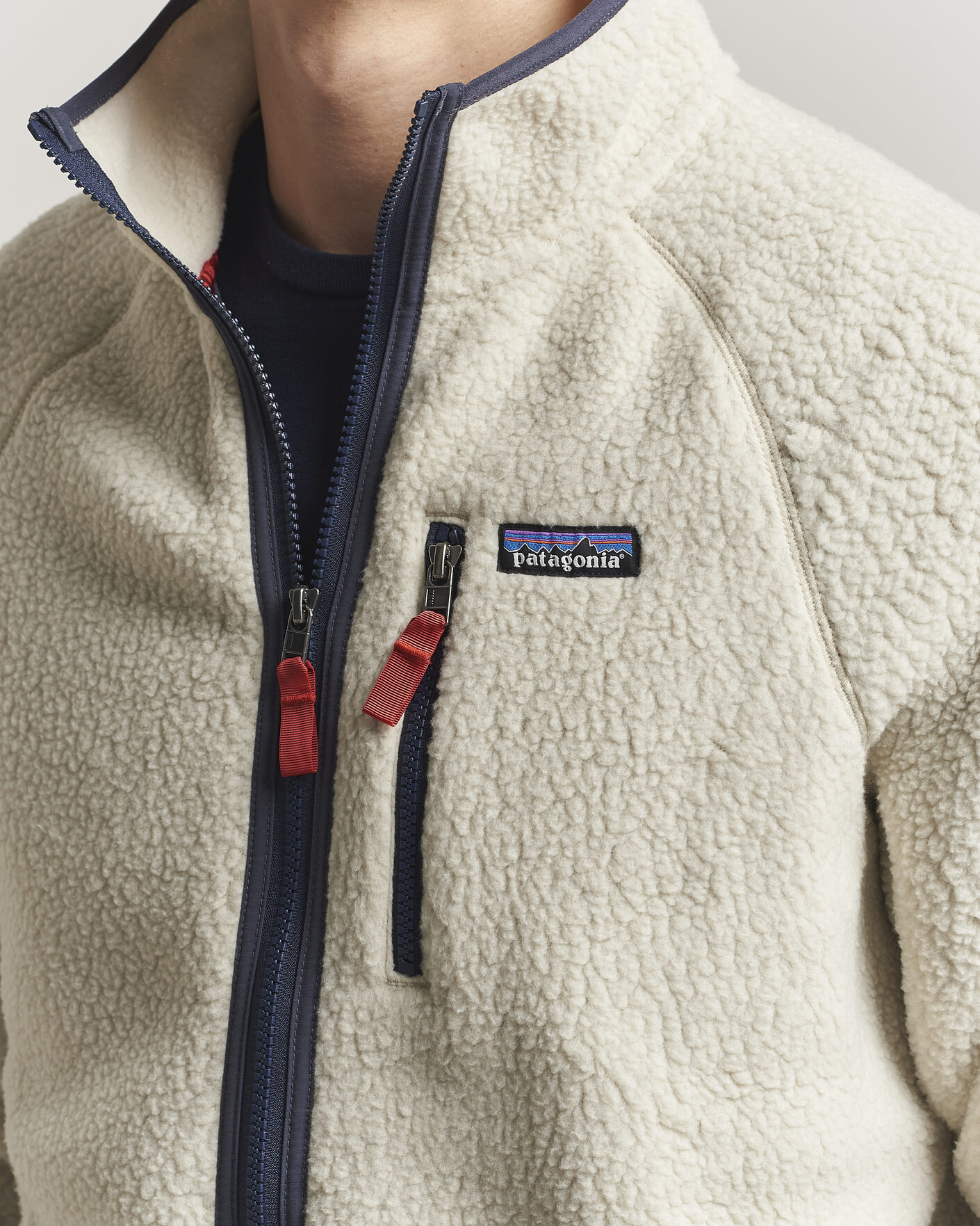 Heren | Truien | Patagonia | Retro Pile Jacket Pelican