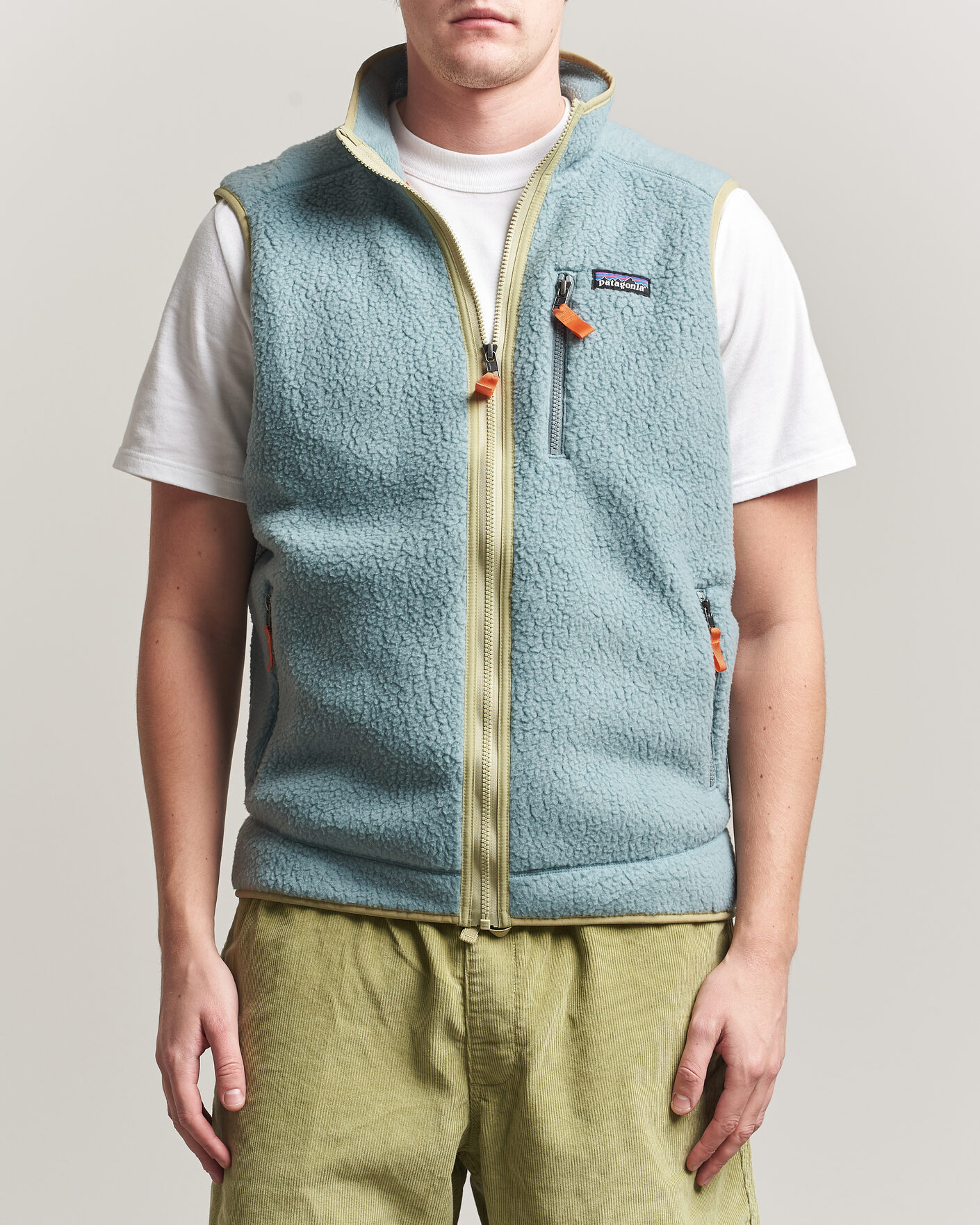 Heren | Gilets | Patagonia | Retro Pile Vest Blue Sage