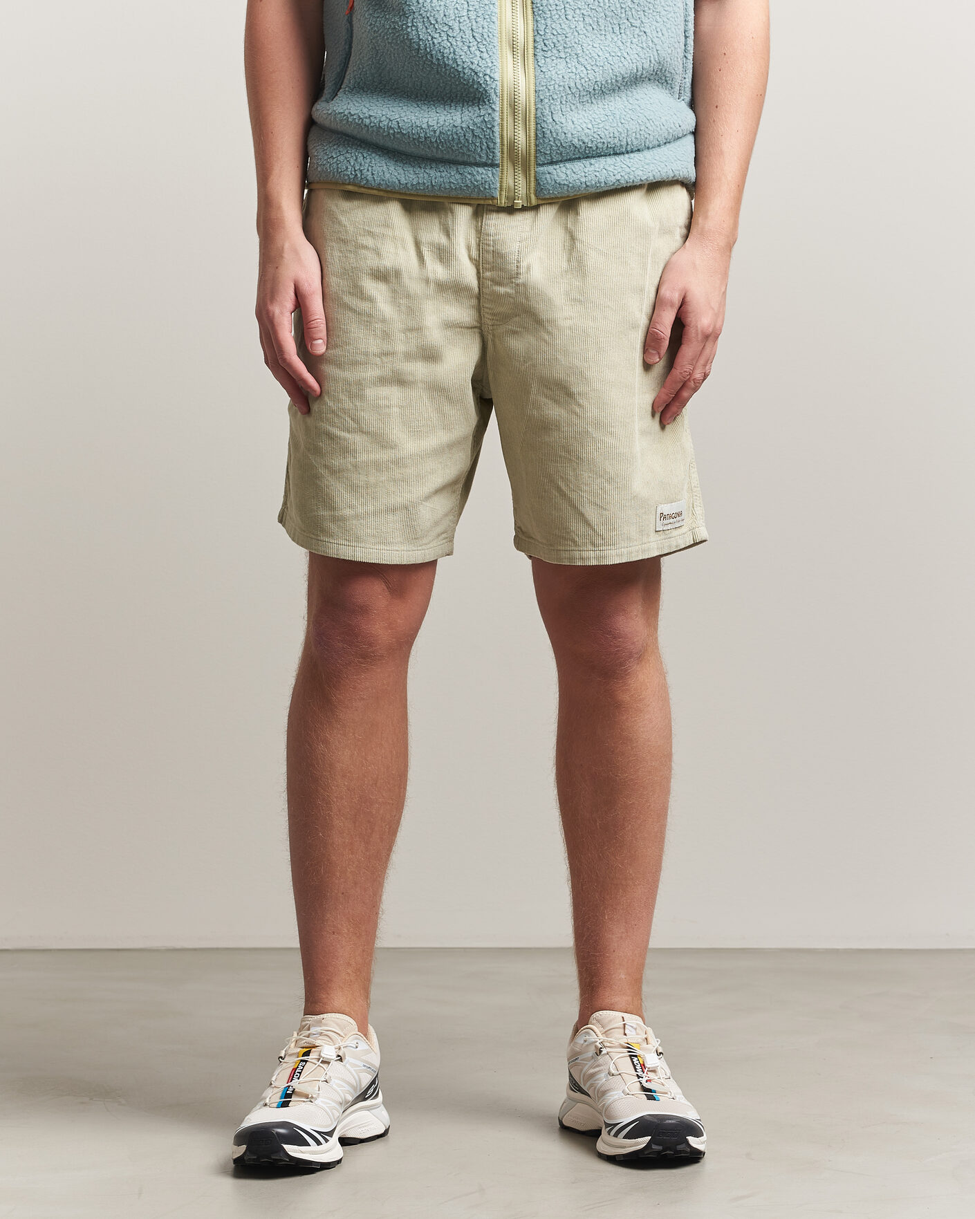 Heren | Korte broek | Patagonia | Corduroy Volley Shorts Pelican