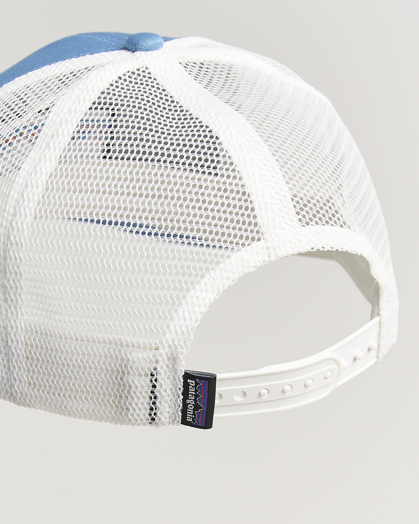 Heren | Hoeden en petten | Patagonia | P-6 Logo Trucker Hat Shore Blue