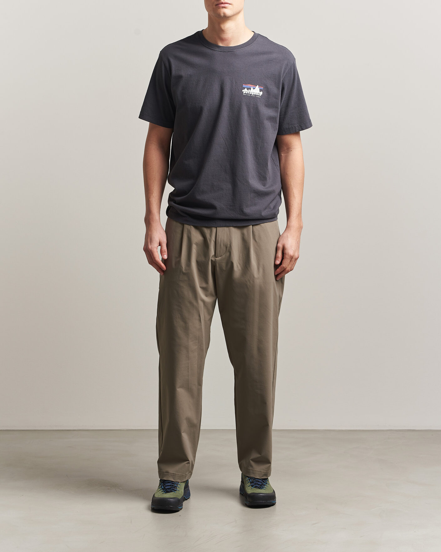 Homme | T-shirts | Patagonia | 73 Skyline Logo T-Shirt Ink Black