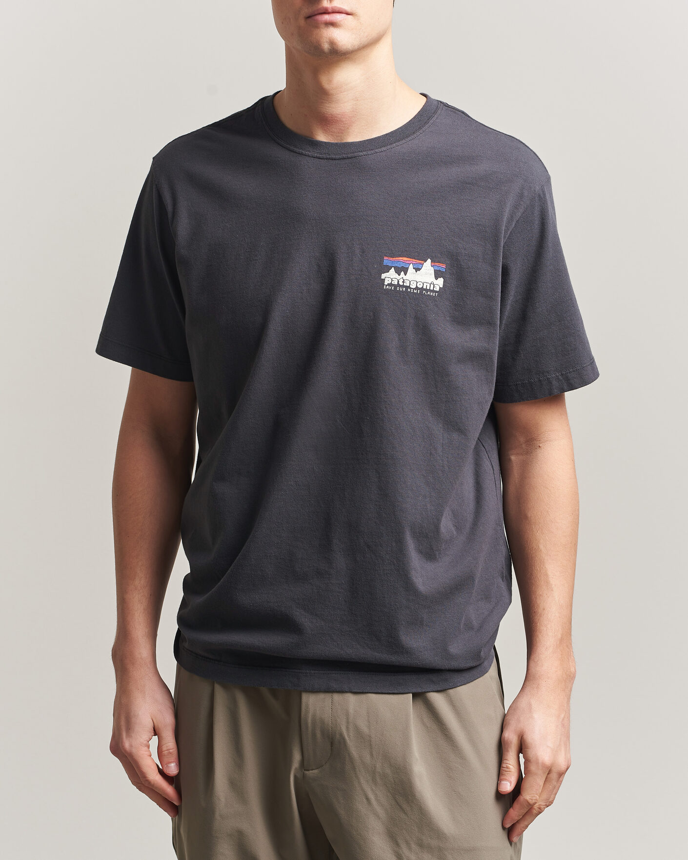 Homme | T-shirts | Patagonia | 73 Skyline Logo T-Shirt Ink Black