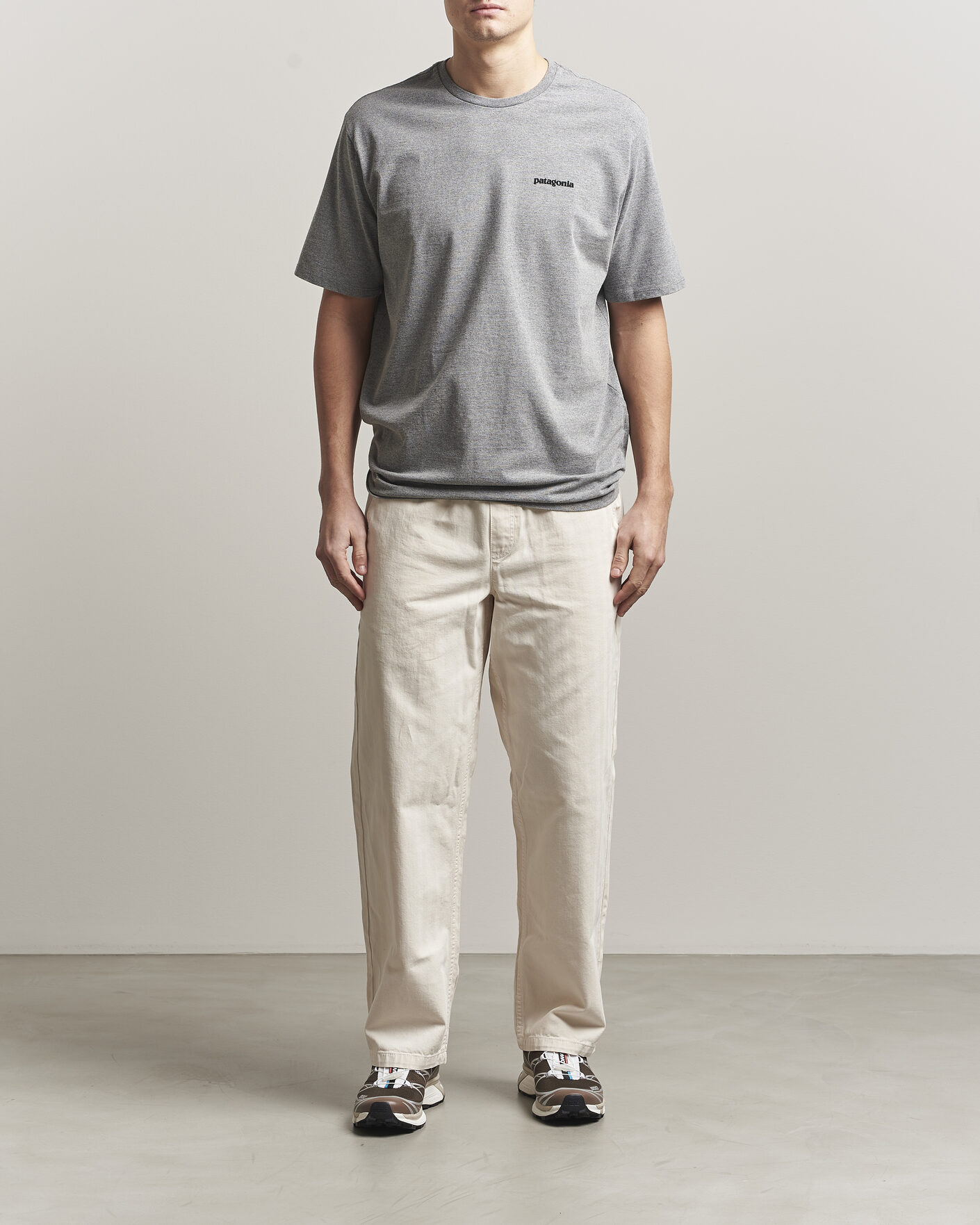 Homme | T-shirts | Patagonia | P-6 Logo T-Shirt Gravel Heather
