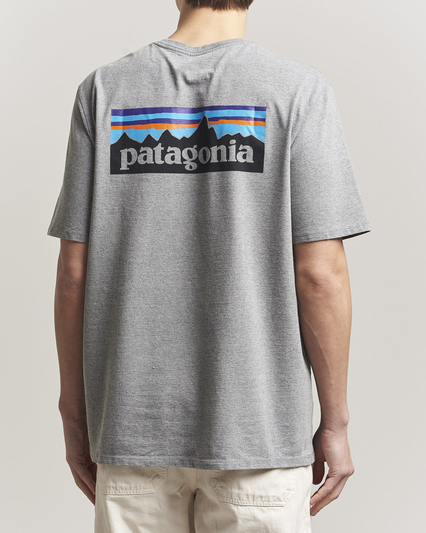 Homme | T-shirts | Patagonia | P-6 Logo T-Shirt Gravel Heather