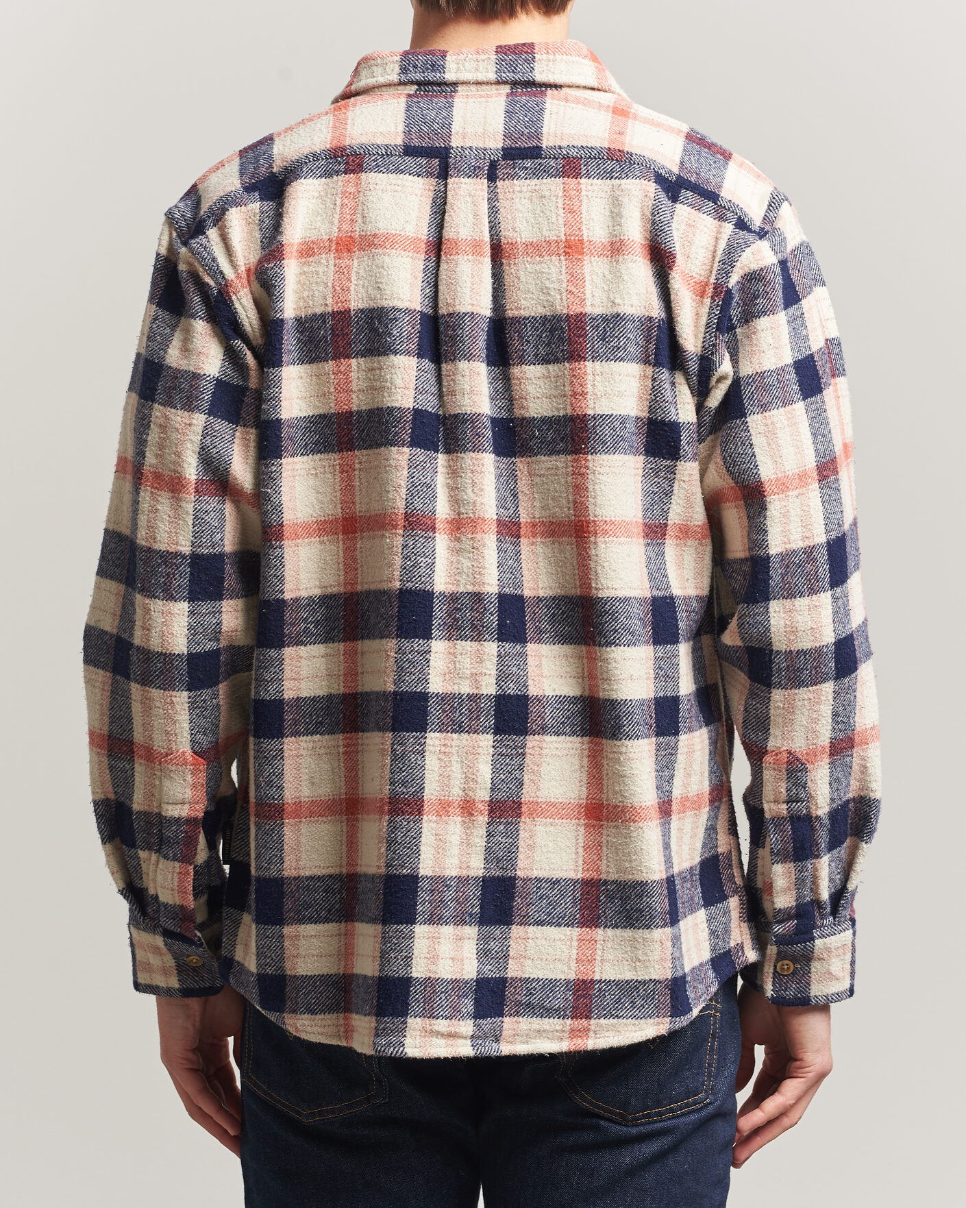 Heren | Overhemden | Pendleton | Big Pocket Shirt Silver Lining