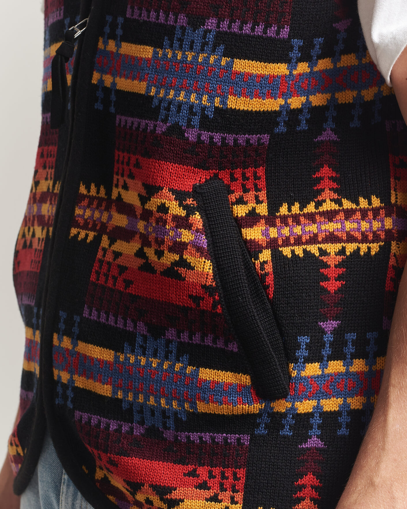 Heren | Truien | Pendleton | Jacquard Vest Black