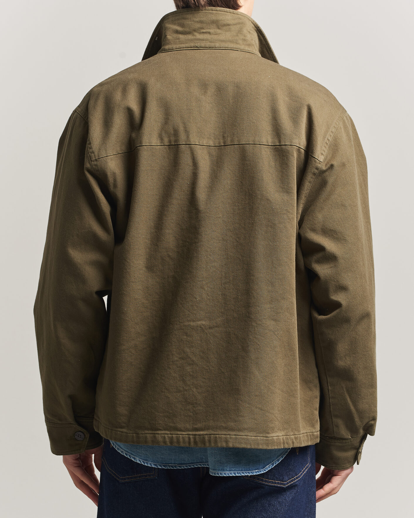 Heren | Jassen | Pendleton | Blandet Lined Bomber Jacket Sage