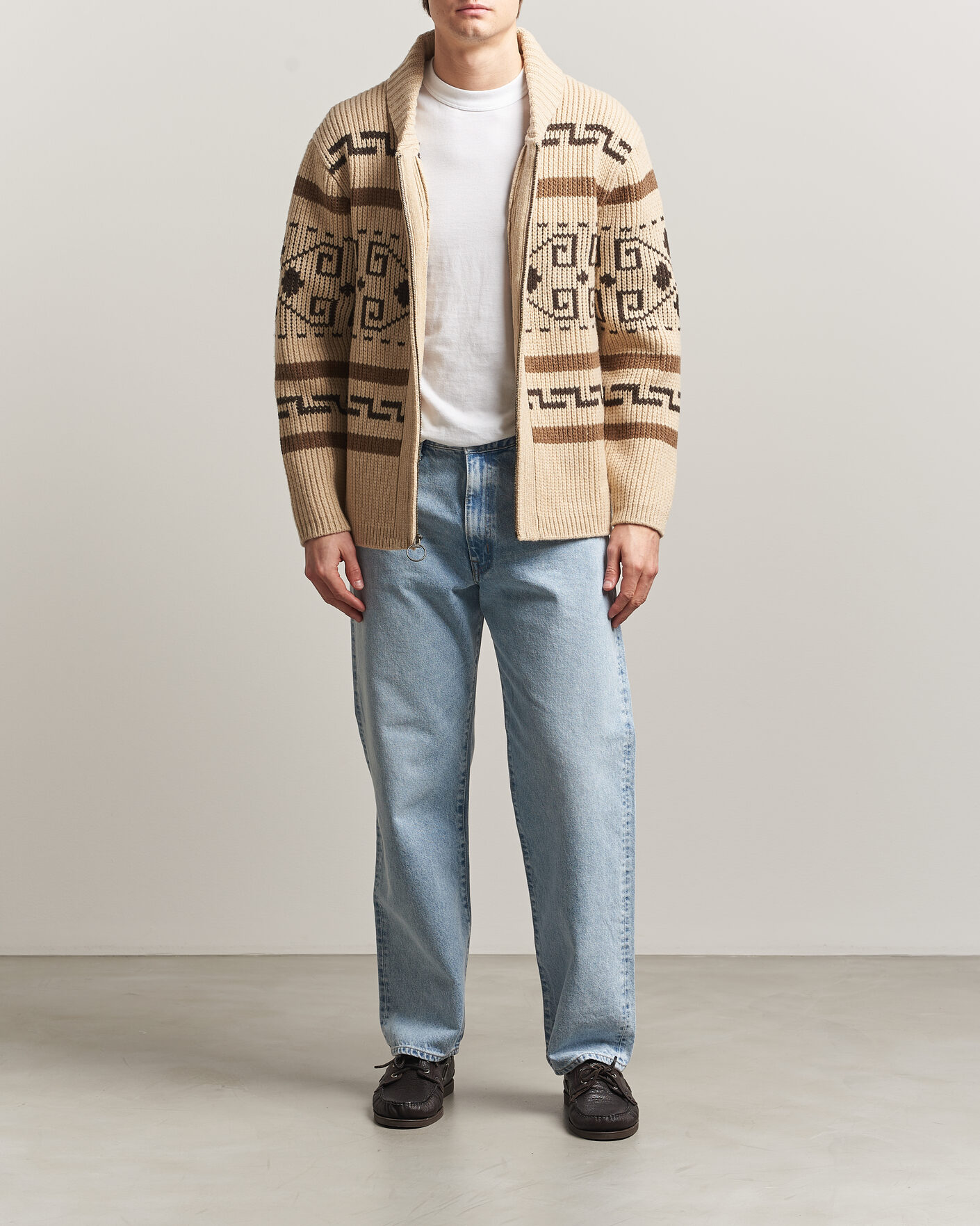 Homme | Pulls Et Tricots | Pendleton | Original Westerley Cardigan Tan/Brown