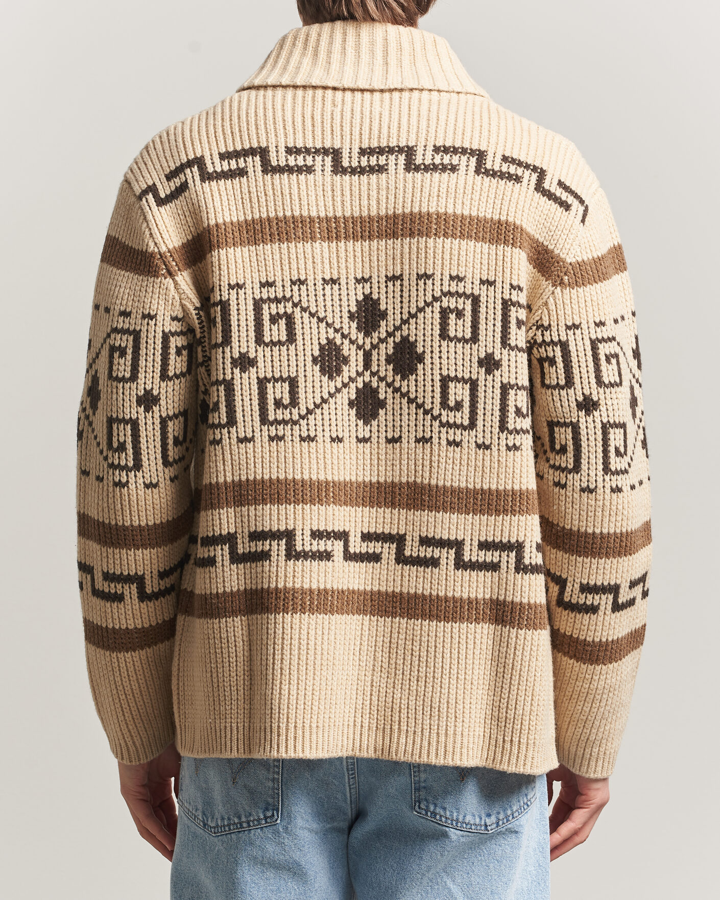 Homme | Pulls Et Tricots | Pendleton | Original Westerley Cardigan Tan/Brown