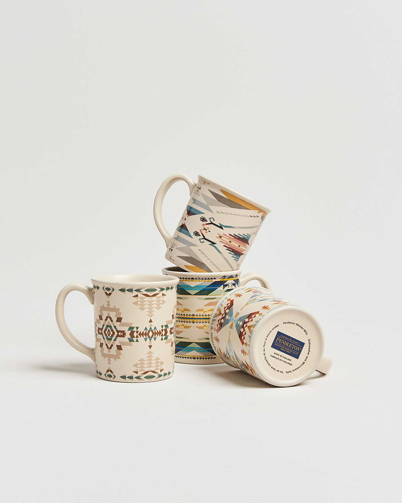 Homme | Pour La Maison | Pendleton | 4-Pack Ceramic Mug Set High Desert