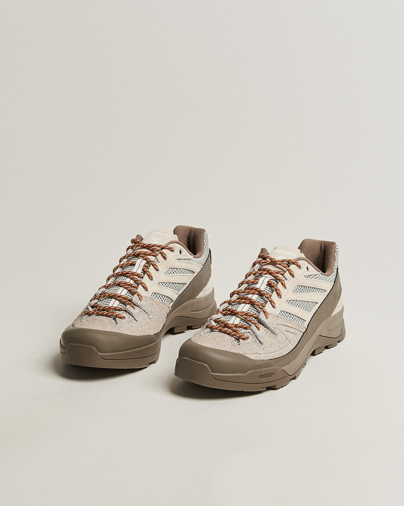 Homme | Chaussures de trail | Salomon | X-ALP Woven Sneakers Walnut/Silver Cloud