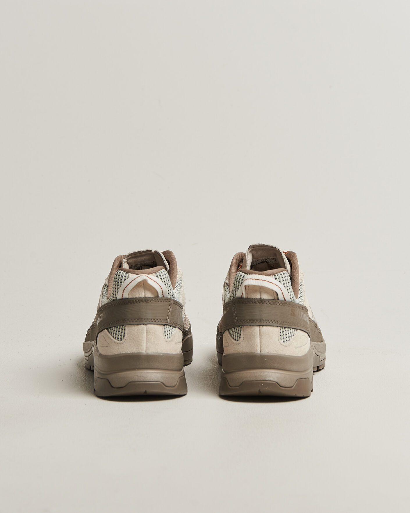 Heren | Trail sneakers | Salomon | X-ALP Woven Sneakers Walnut/Silver Cloud