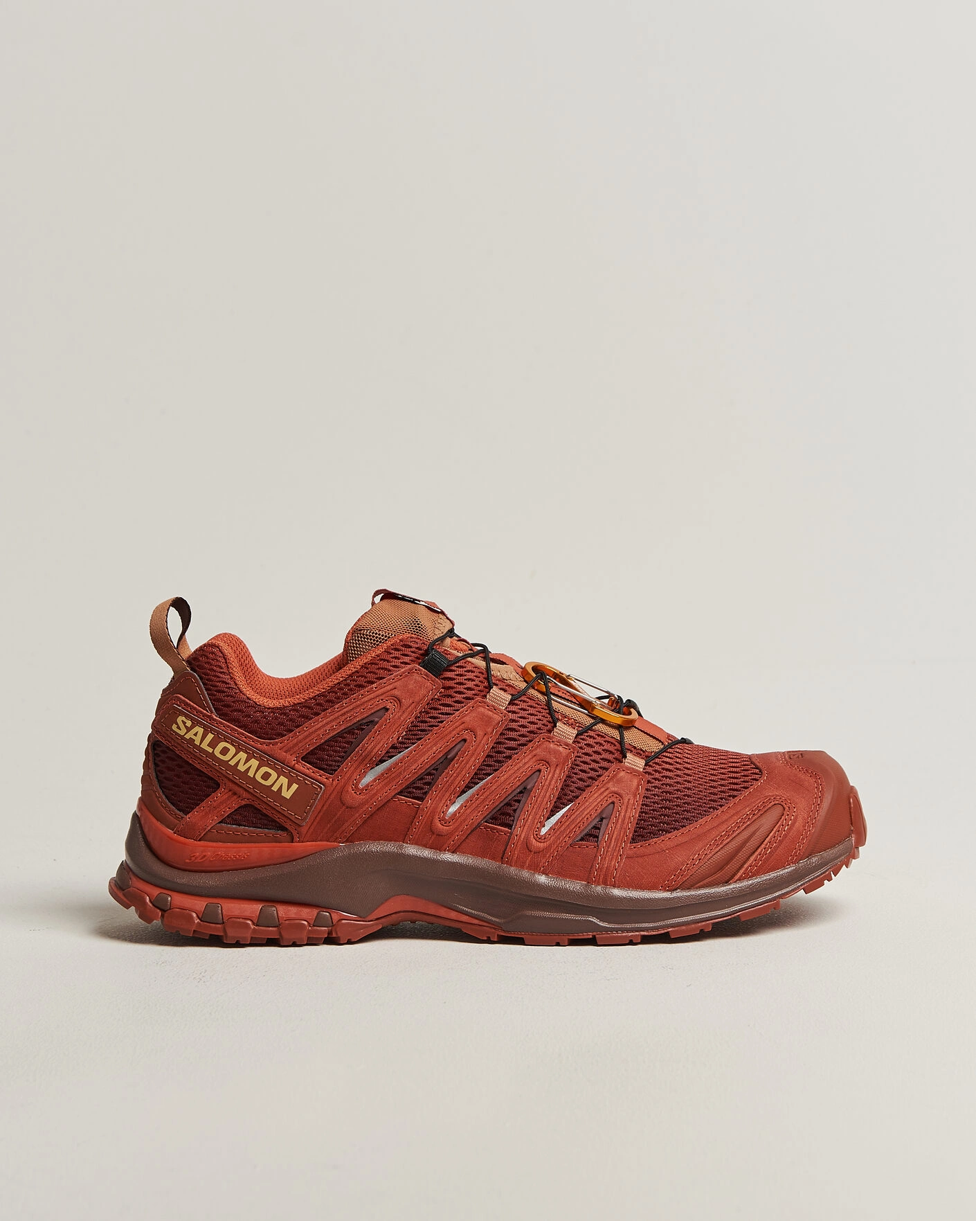 Heren | Trail sneakers | Salomon | XA Pro 3D Sneakers Pecan Brown/Chili