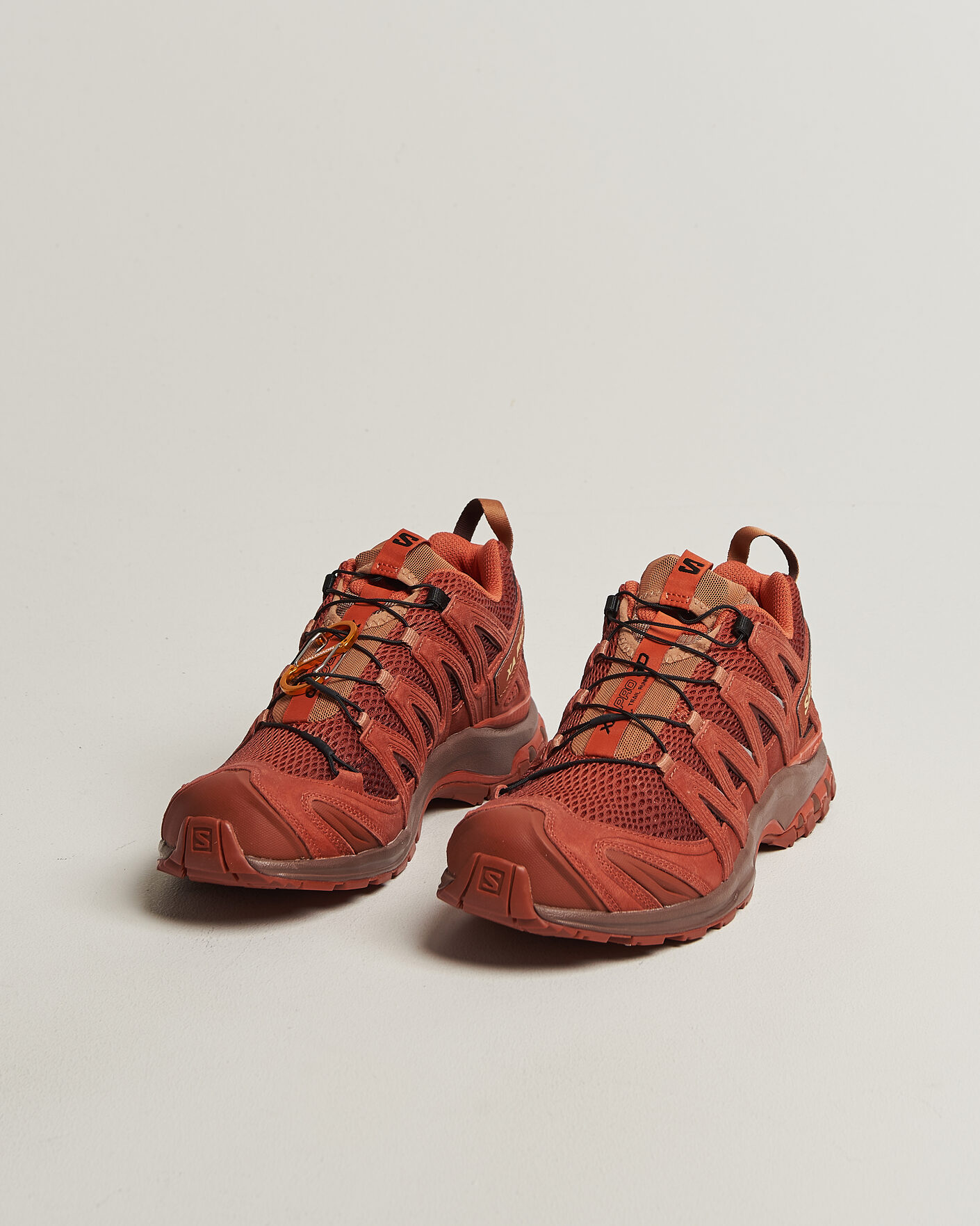 Heren | Trail sneakers | Salomon | XA Pro 3D Sneakers Pecan Brown/Chili