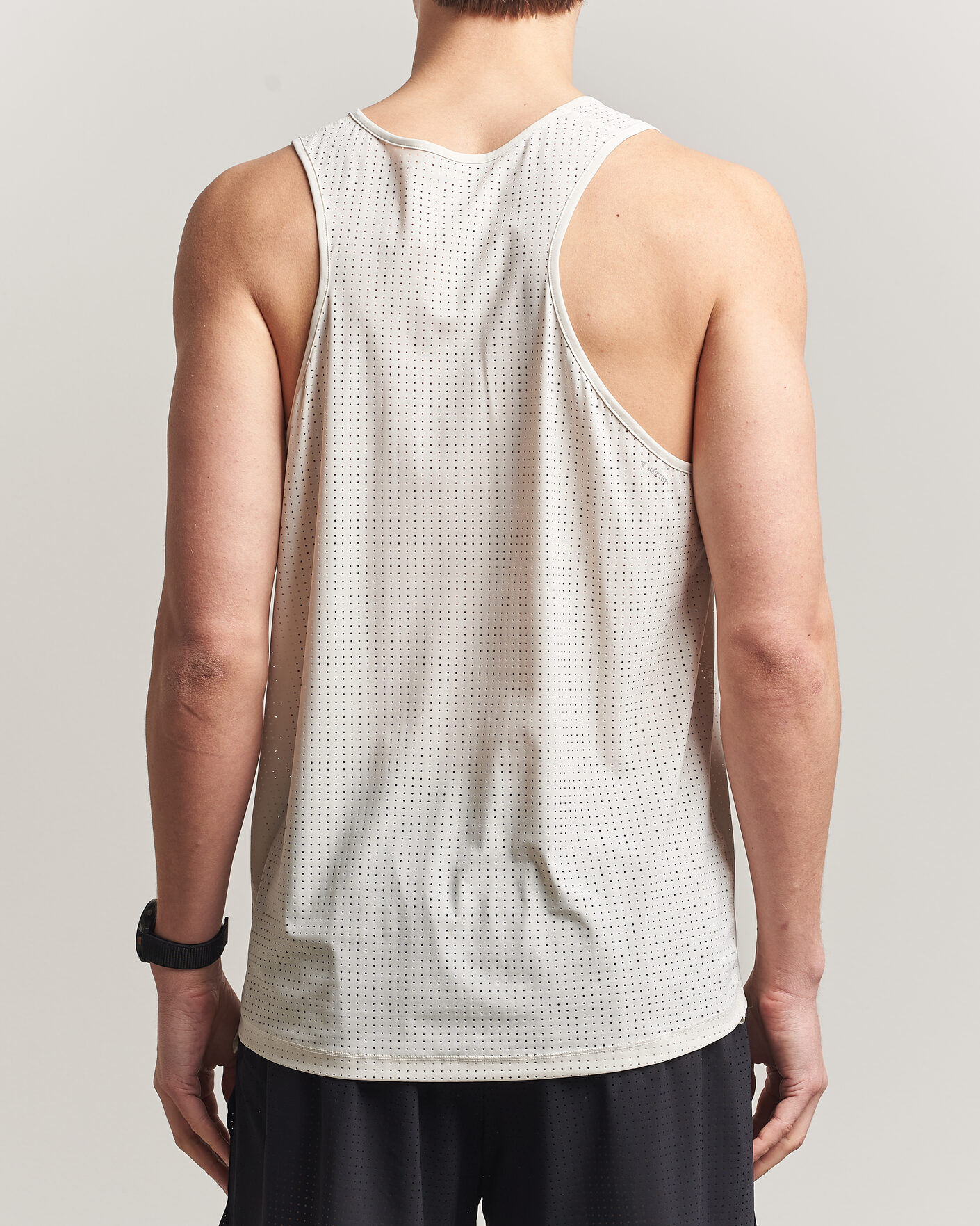 Homme | T-shirts | Satisfy | Space-O Singlet Chalk