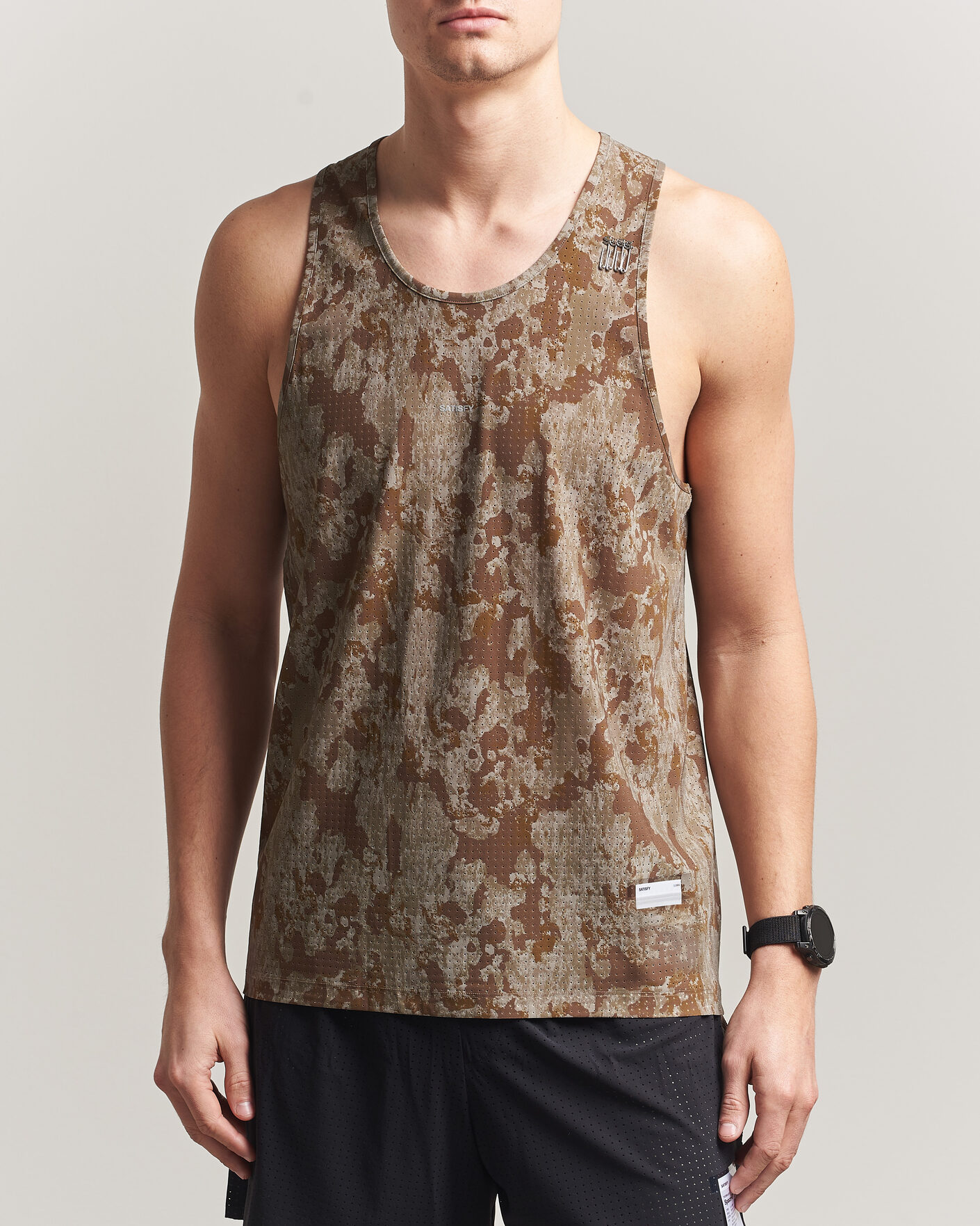 Homme | T-shirts | Satisfy | Space-O Singlet Camo
