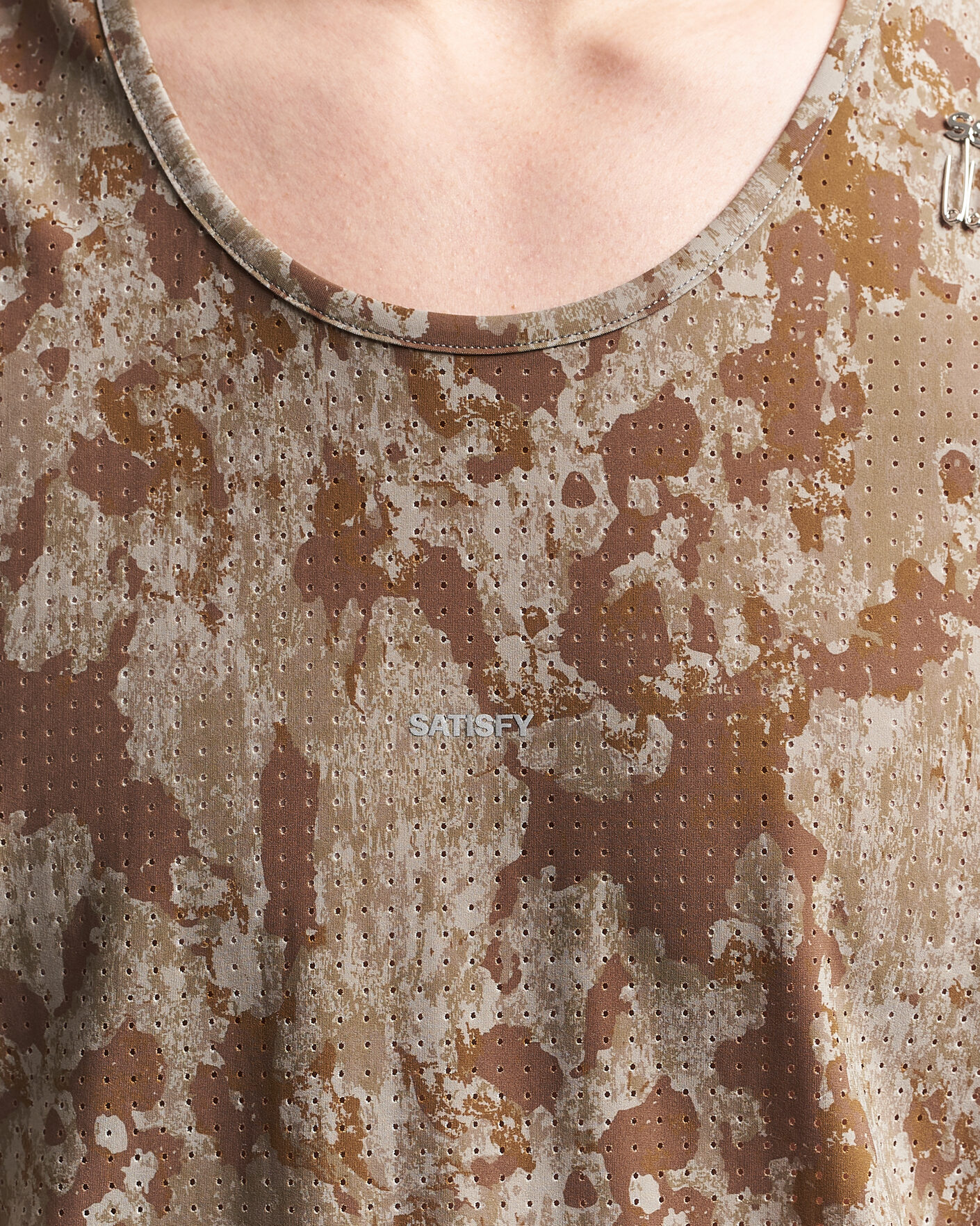 Homme | T-shirts | Satisfy | Space-O Singlet Camo