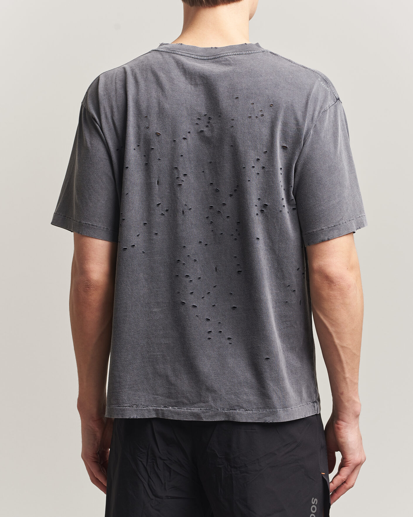 Heren | T-shirts | Satisfy | MothTech T-Shirt Aged Black